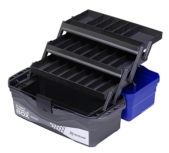 Ящик NISUS N-TB-3-B Tackle Box трехполочный синий